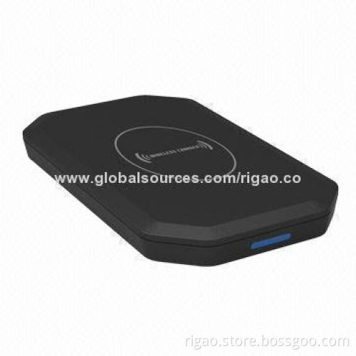 Dual coils Qi wireless charger pad